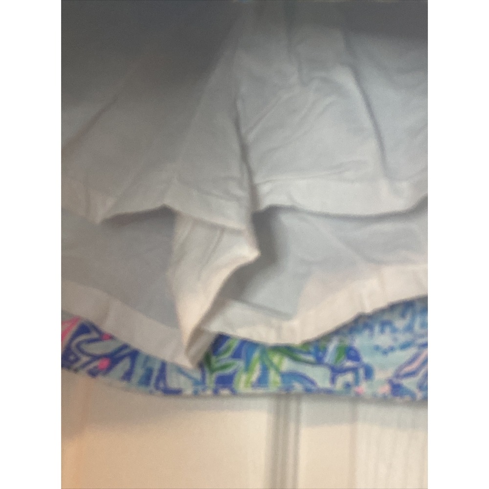 Lilly Pulitzer Patty Skort Coastal Blue Lion Around,  Size 2 - Picture 3 of 5